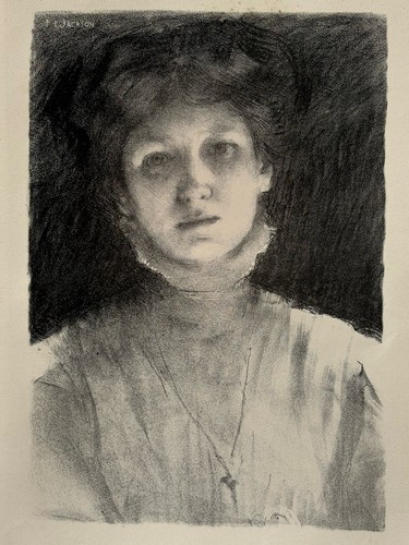 Ernest jackson gravure - jackson,