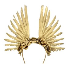 SERRE-TÊTE COURONNE PLUMES