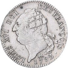France, Louis XVI, Ecu de 6