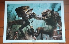 Affiche STAR WARS Masterprint RANCOR (50X70) Benjamin Carré / Édition Limitée