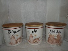 3 x POTS  ANCIEN  GRES DIGOIN