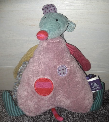 Doudou peluche musicale - peluche, souris