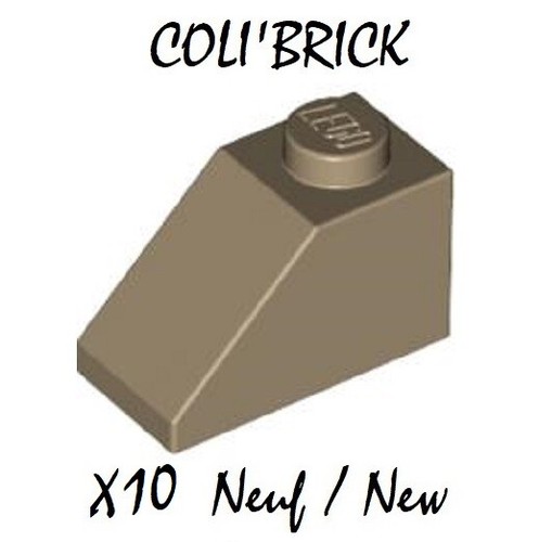 Lego 3040 10x brique pente - lego,