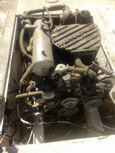 Moteur diesel marin marine - moteur,