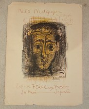 RARE Lithographie Original