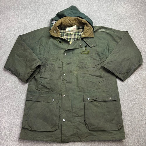Veste cire adulte vert - veste,