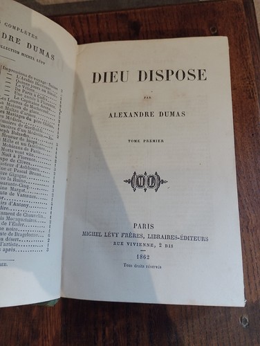Livre ancien 1862 - , –