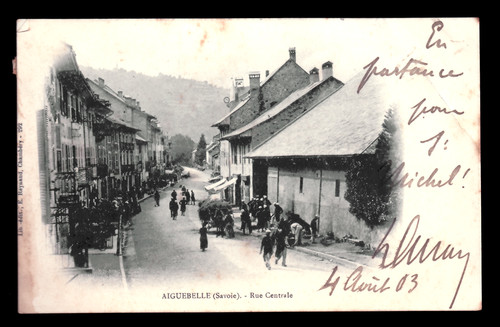 1903 cpa aiguebelle savoie - -,