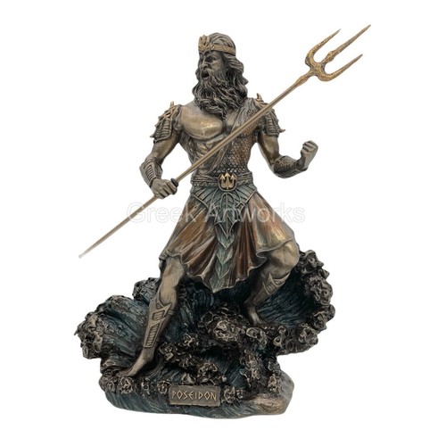 Poséidon neptune avec - poséidon, trident