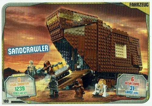 Lego star wars série cartes - wars, 2
