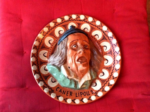 Assiette ancienne bretonne - assiette,