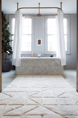 Tapis luxe noué main - tapis,