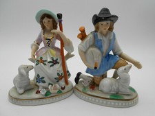 MAGNIFIQUE PAIRE DE FIGURINE