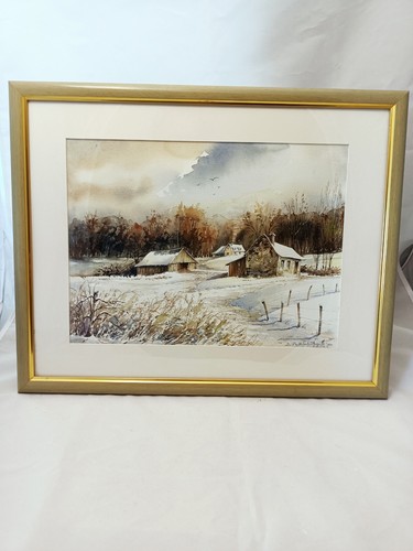 Aquarelle originale pierre - originale, de
