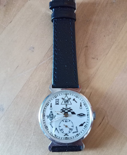 Franc maçon montre mécanique