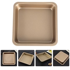  2 Pcs Feuille Cuisson Poele Moule À Gâteau Plat Pain Moules Gâteaux