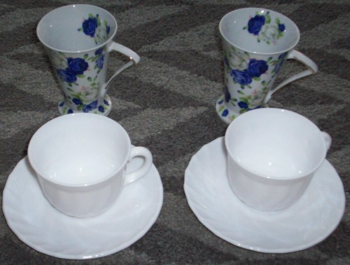 Lot tasses motif - lot,