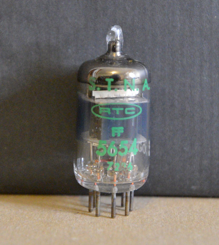Nos rtc tube pentode 5654 - tube,