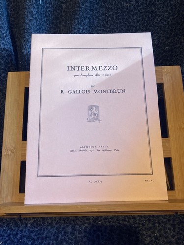 Gallois montbrun intermezzo - r.,