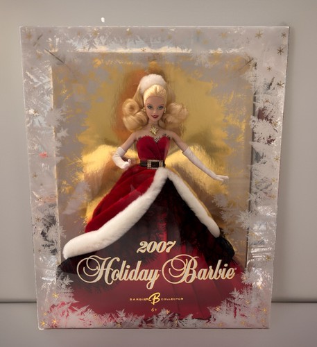 2007 holiday barbie doll - 2007,