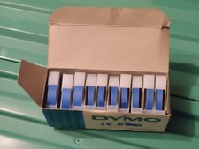 10 X Ruban de Marquage Dymo 3D 6 mm x 3 m Bleu Magazines Embossing Tape 5272-02