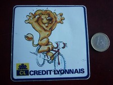 AUTOCOLLANT VELO  /  CREDIT LYONNAIS