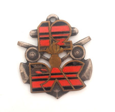 12° RAC, Régiment d'Artillerie Coloniale, Drago rue Béranger, éclats d'émail