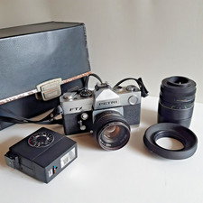 Petri FTX Appareil Photo Argentique VTG 35mm Zoom1.8/55mm Année 1970