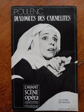 Avant-scène opéra n° 52: DIALOGUES DES CARMELITES de Poulenc