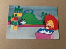 CARTE POSTALE CHAPI CHAPO avec baleine  ORTF TF1 BELOKAPI casimir vintage  K19