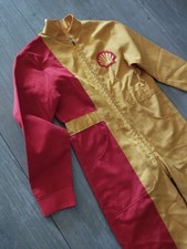 Combinaison De Pompiste Shell. Vintage. Taille Enfant.