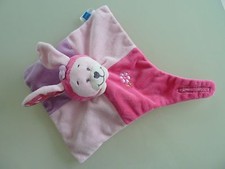 *- DOUDOU PLAT LAPIN TEX BABY