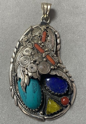 Xxl pendentif argent massif - xxl,