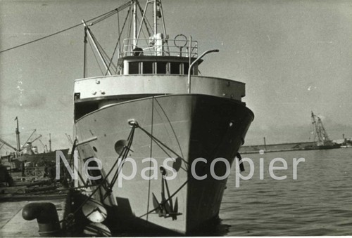 Bateau vers 1960 thonier - bateau,