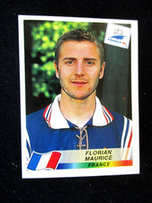 MAURICE  EQUIPE DE FRANCE N° 169 FRANCE 98 PANINI 1998 WORLD CUP STICKER IMAGE