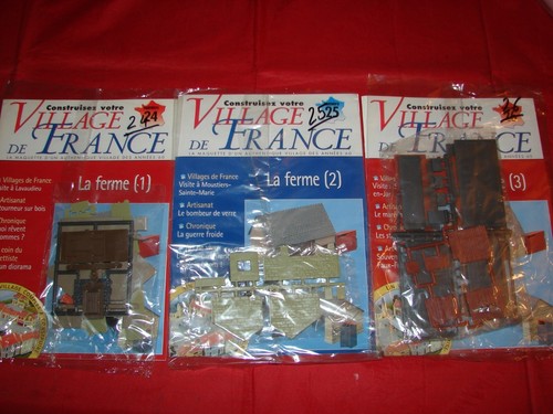 Village france maquette - ho,