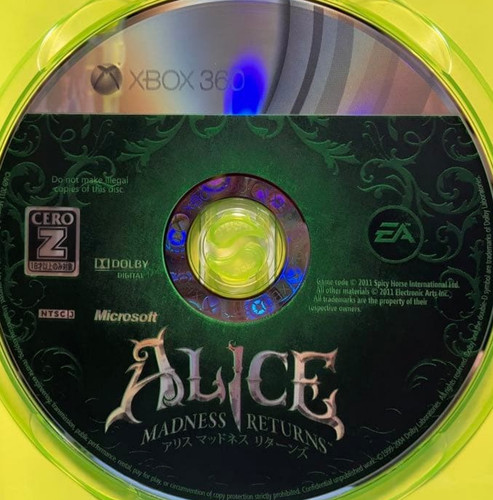Alice madness returns xbox - alice,