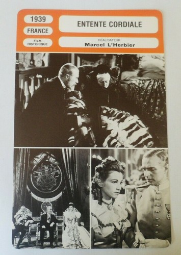 Carte fiche cinema - fiche, 1939