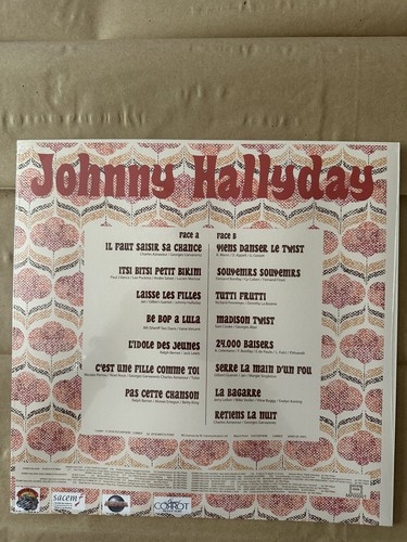 Disque vinyle tours johnny - disque,