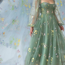 Fleur Brodé Tulle Dentelle