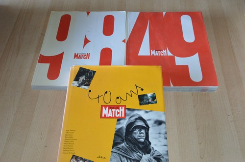 Lot livres paris match 50 - paris,