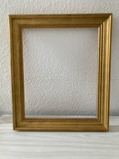 cadre bois doré très bon état 8 F ( 46 X 38)