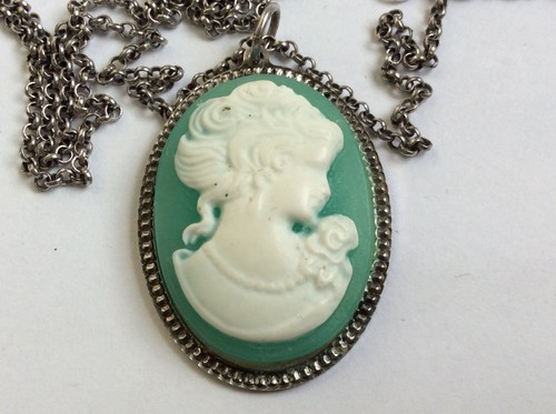 Argent collier pendentif - collier,