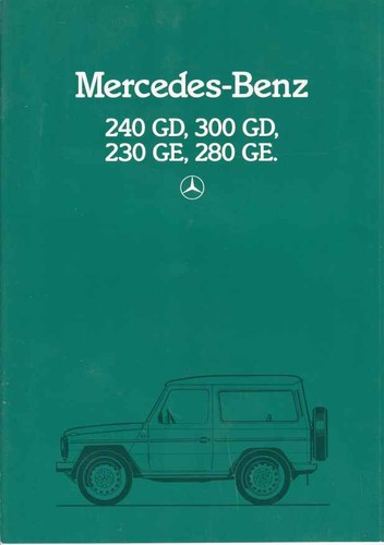 Catalogue brochure mercedes - catalogue,