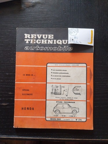 Revue technique honda - honda, 360