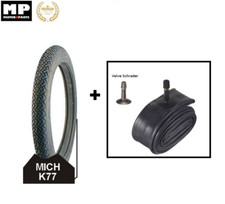 Kit pneu + chambre a air 2
