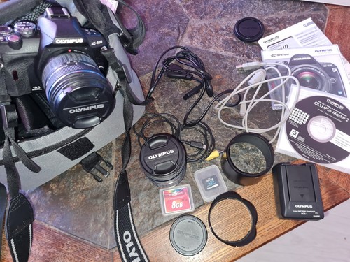 Olympus e410 avec objectifs - avec,