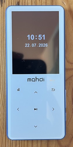 Mp3 mymahdi m310 bleu - mymahdi,