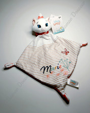 Doudou Plat Marie Chat Blanc