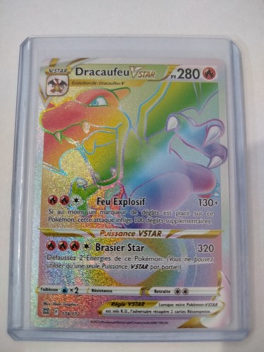 Carte pokémon dracaufeu vstar - dracaufeu,